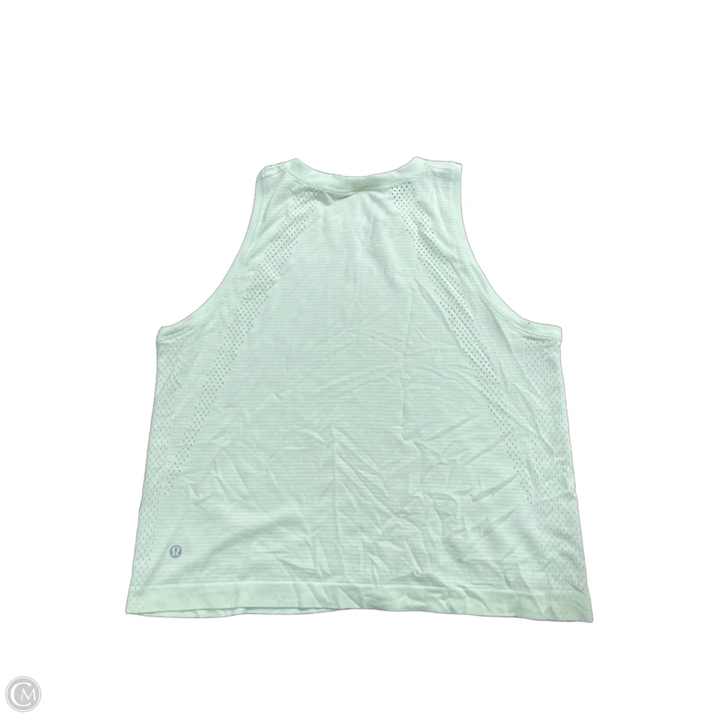 Athletic Tank Top By Lululemon In Green, Size: M