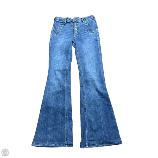 Jeans Boot Cut By Pilcro In Blue Denim, Size: 4