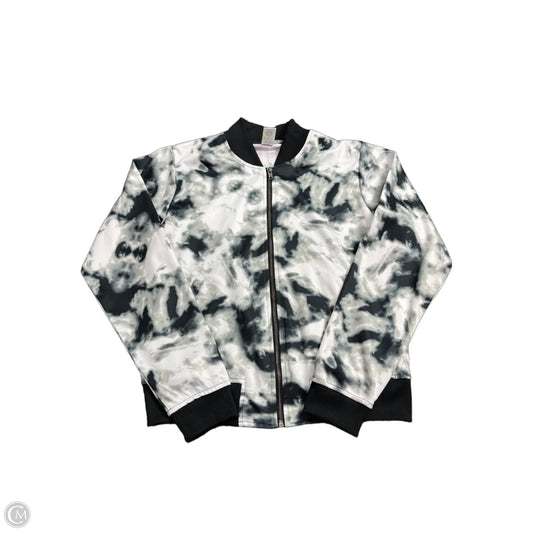Jacket Other By Clothes Mentor In Grey & White, Size: S