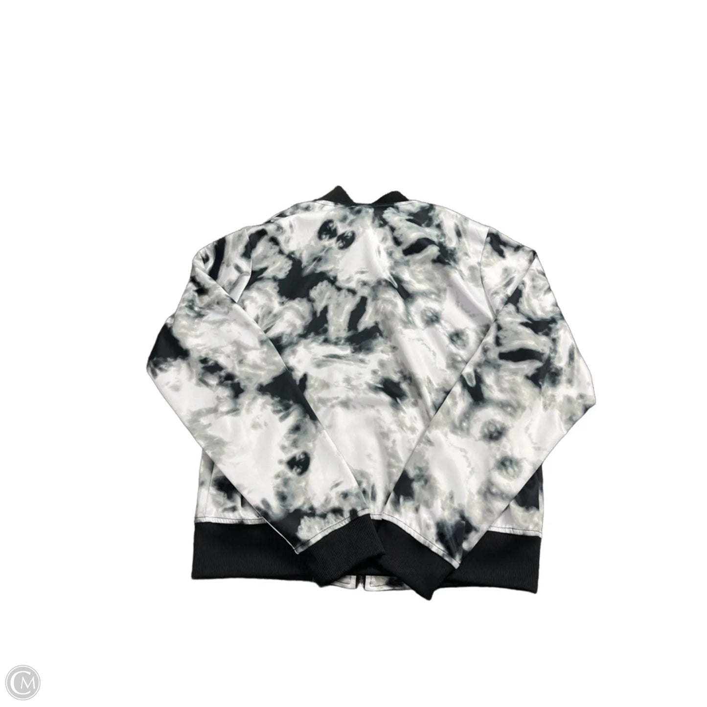 Jacket Other By Clothes Mentor In Grey & White, Size: S