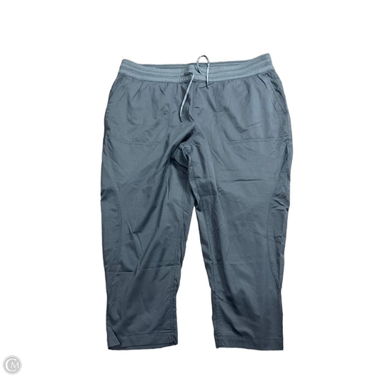 Athletic Capris By The North Face In Grey, Size: 3x