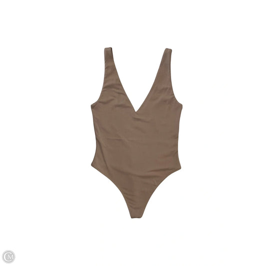 Bodysuit By Babaton In Brown, Size: M