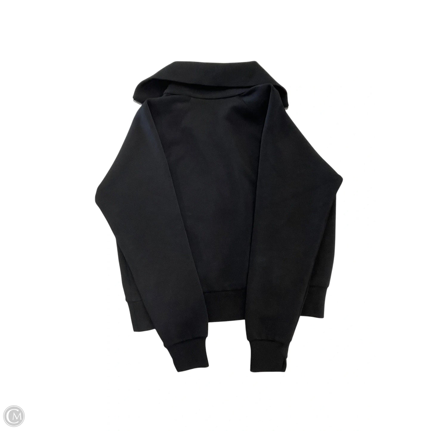 Sweatshirt Collar By Spanx In Black, Size: S
