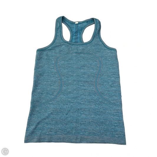 Athletic Tank Top By Lululemon In Blue, Size: M