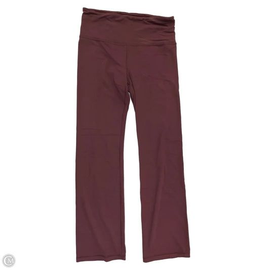Athletic Pants By Athleta In Maroon, Size: Mp