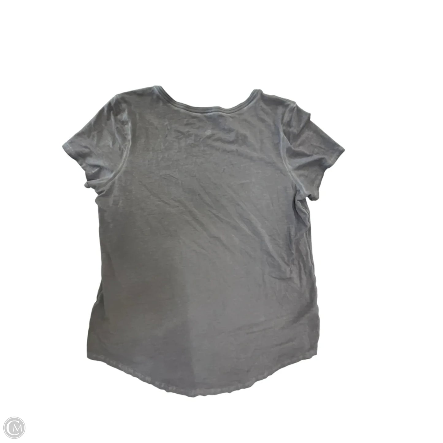 Athletic Top Short Sleeve By Lululemon In Purple, Size: L