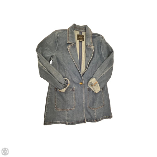 Blazer By Sanctuary In Blue Denim, Size: L