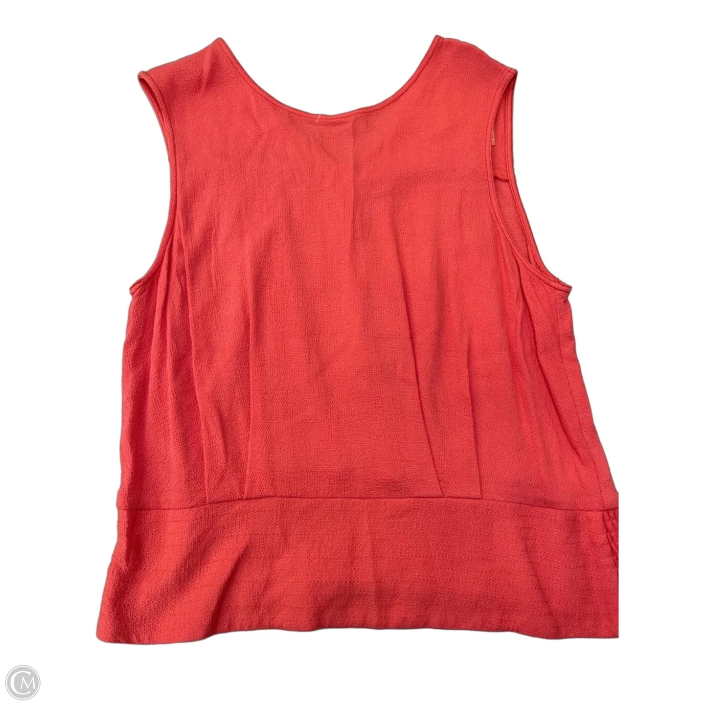 Top Sleeveless By Maeve In Peach, Size: L