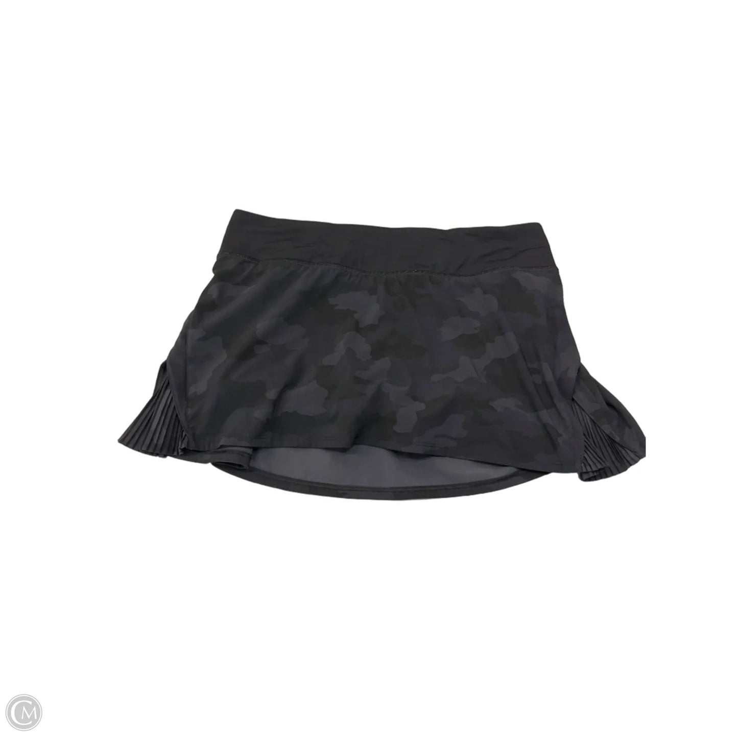 Athletic Skirt By Lululemon In Camouflage Print, Size: M