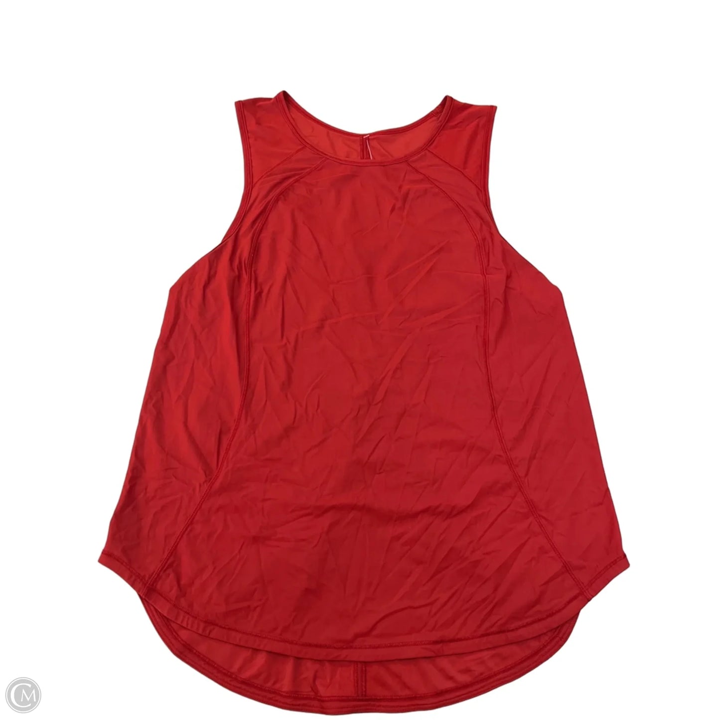 Athletic Tank Top By Lululemon In Red, Size: L
