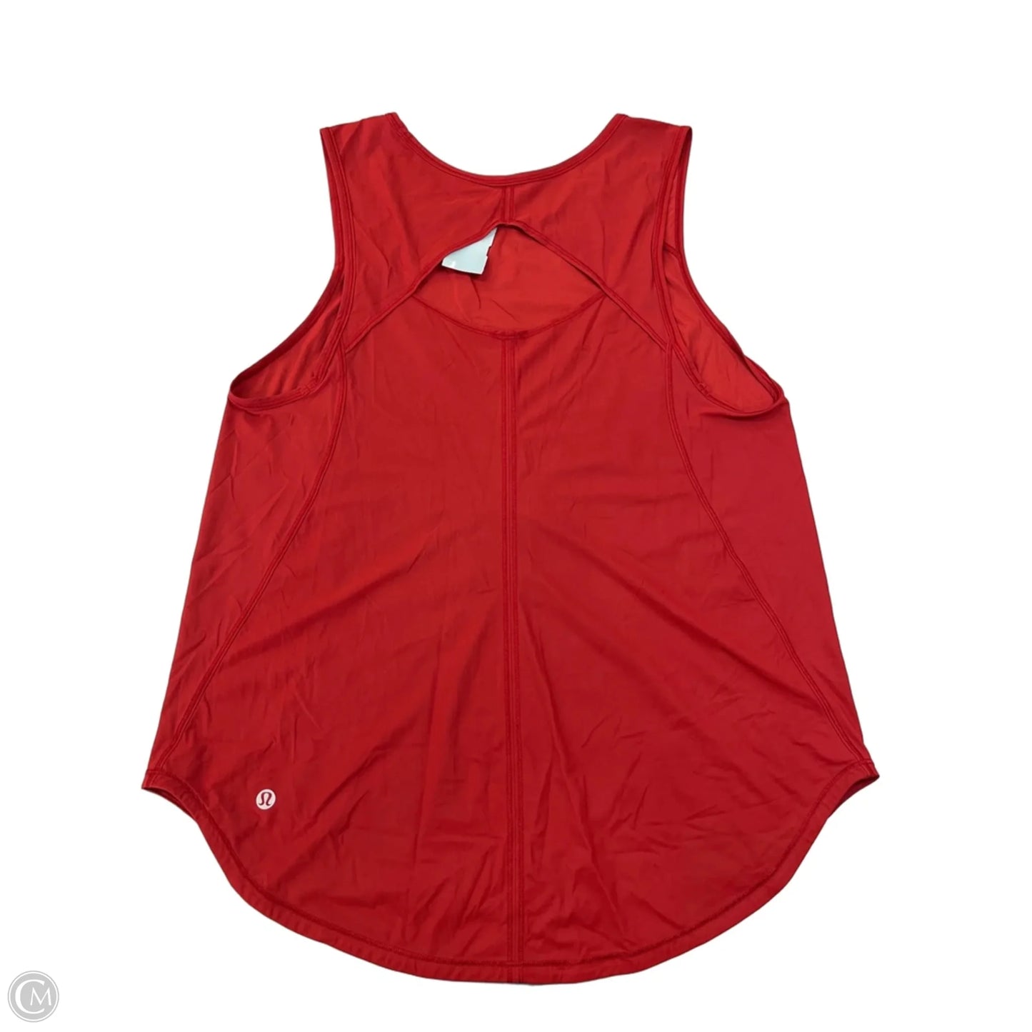 Athletic Tank Top By Lululemon In Red, Size: L