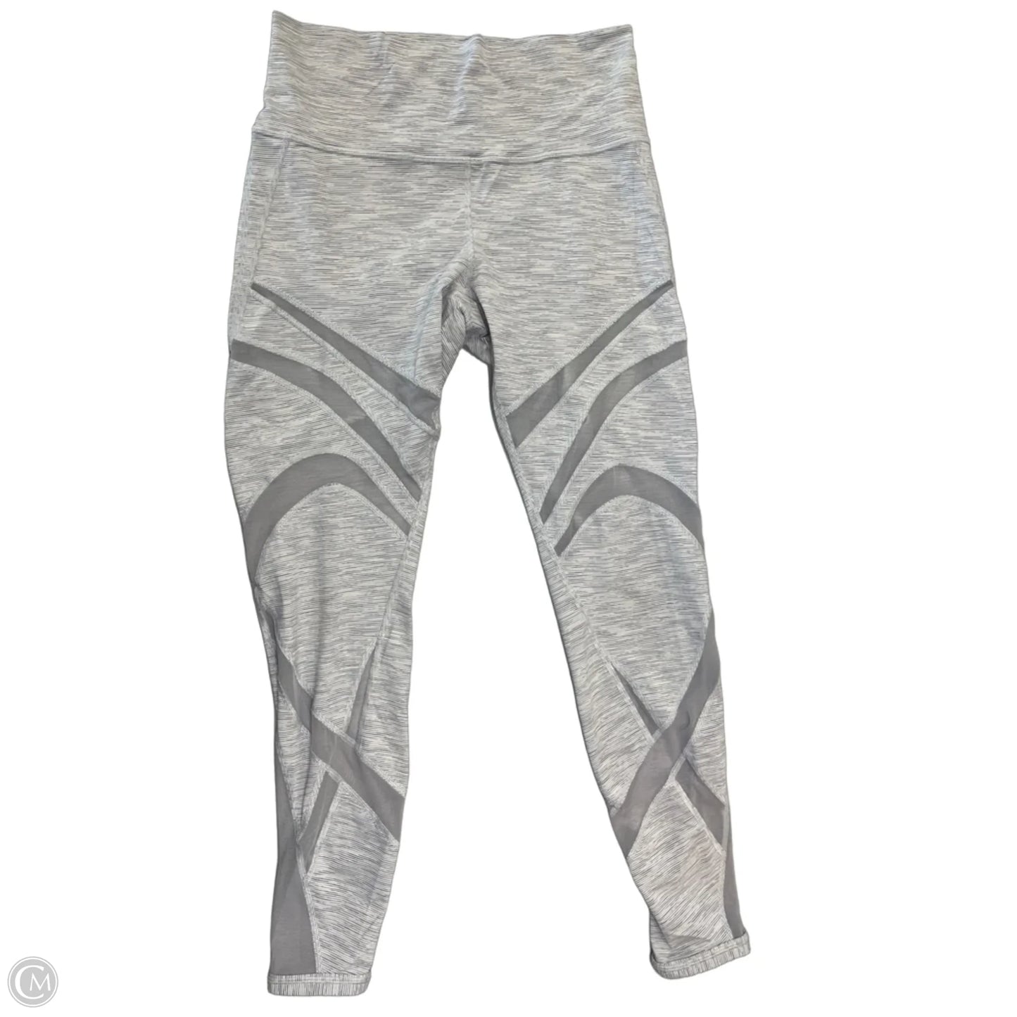 Athletic Leggings By Lululemon In Grey, Size: M