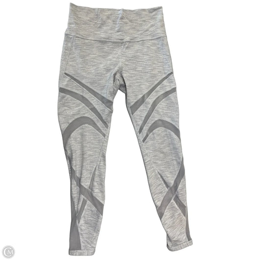 Athletic Leggings By Lululemon In Grey, Size: M