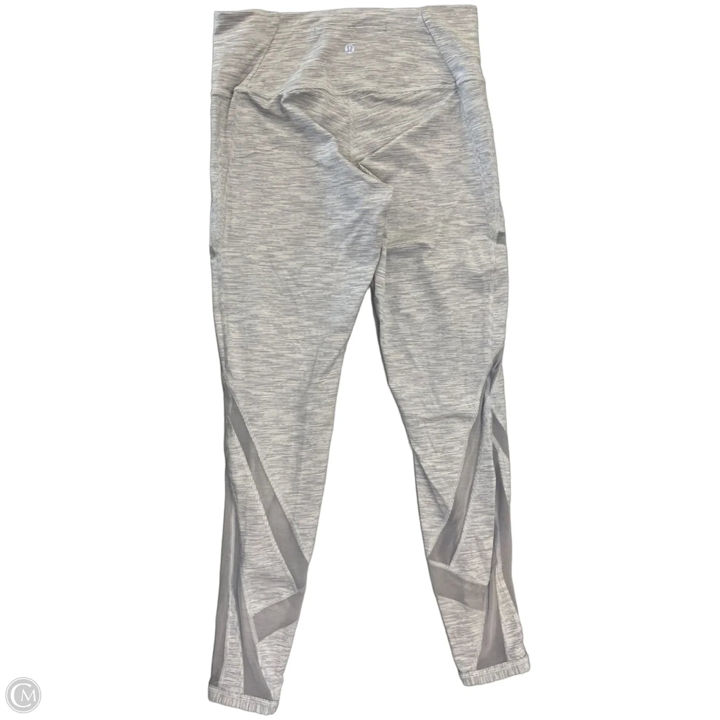 Athletic Leggings By Lululemon In Grey, Size: M