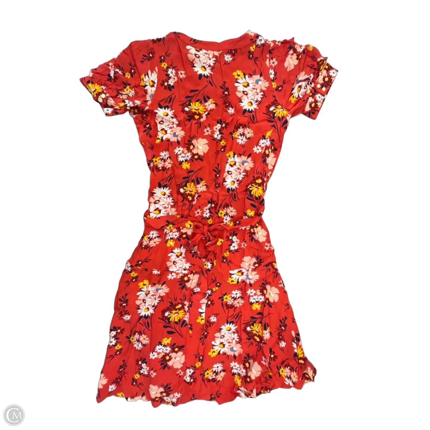 Dress Casual Midi By Loft In Floral Print, Size: Sp