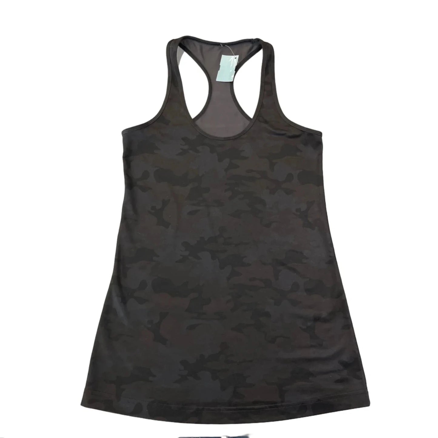 Athletic Tank Top By Lululemon In Camouflage Print, Size: L