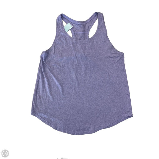 Athletic Tank Top By Lululemon In Purple, Size: L