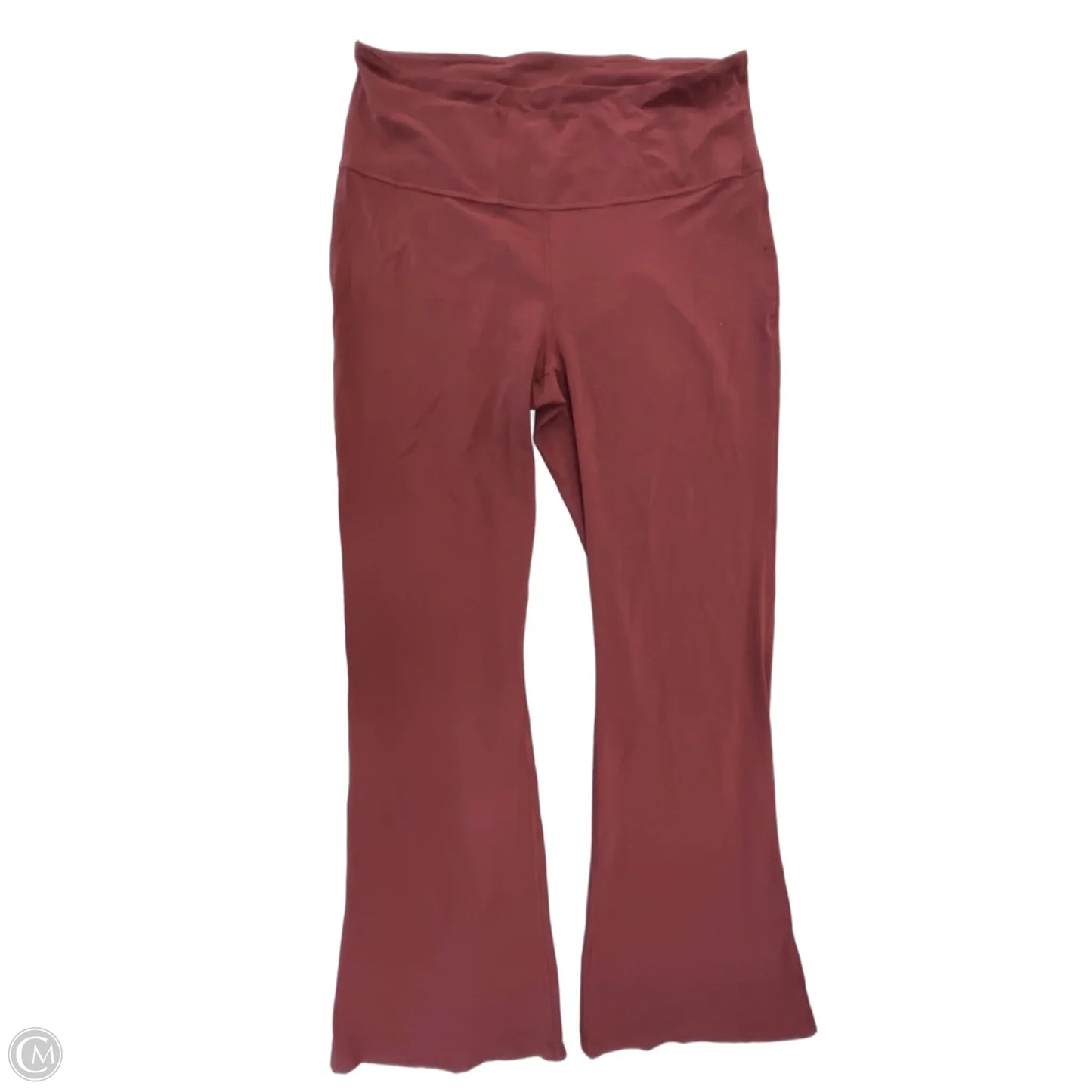 Athletic Pants By Lululemon In Red, Size: Xl