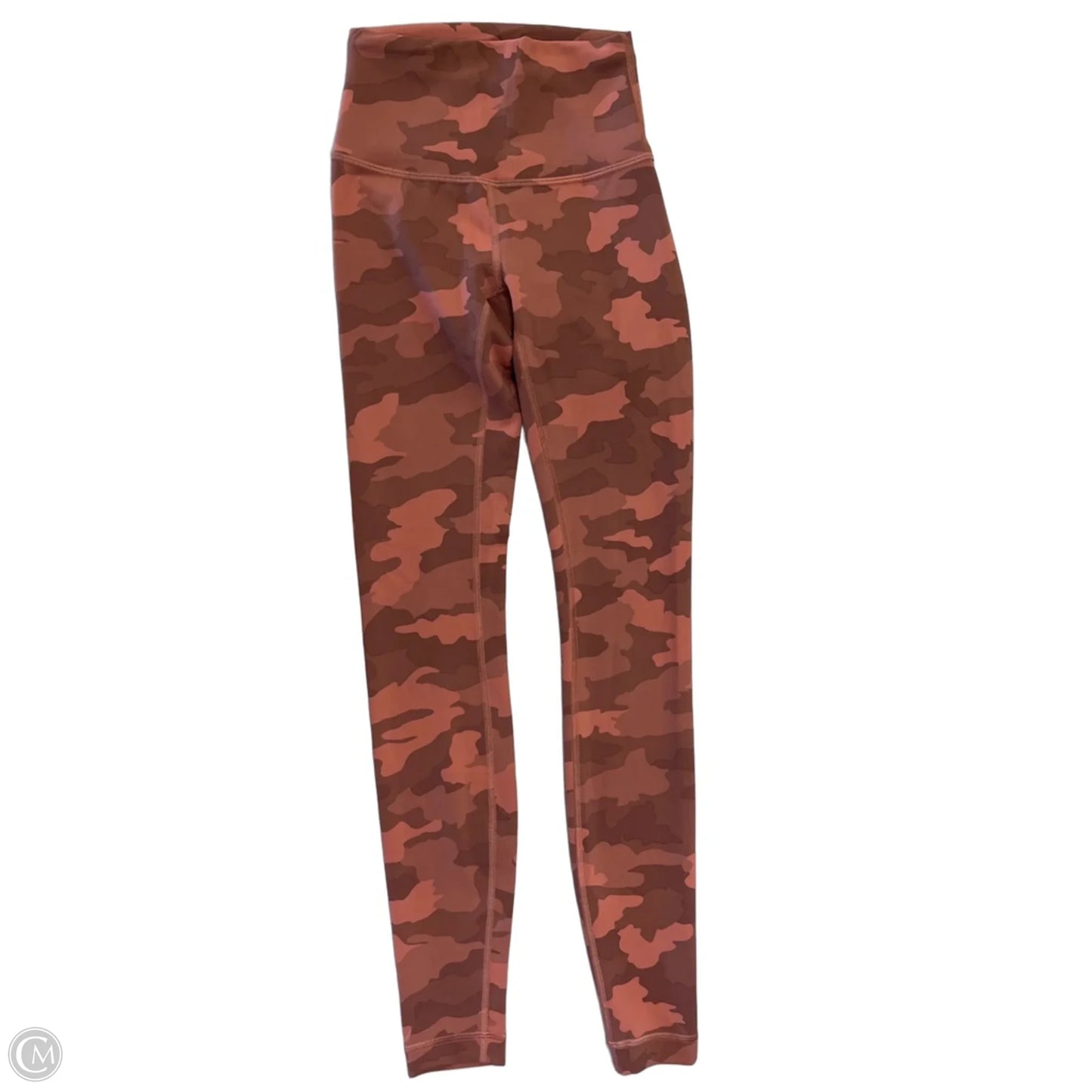 Athletic Leggings By Lululemon In Camouflage Print, Size: Xs