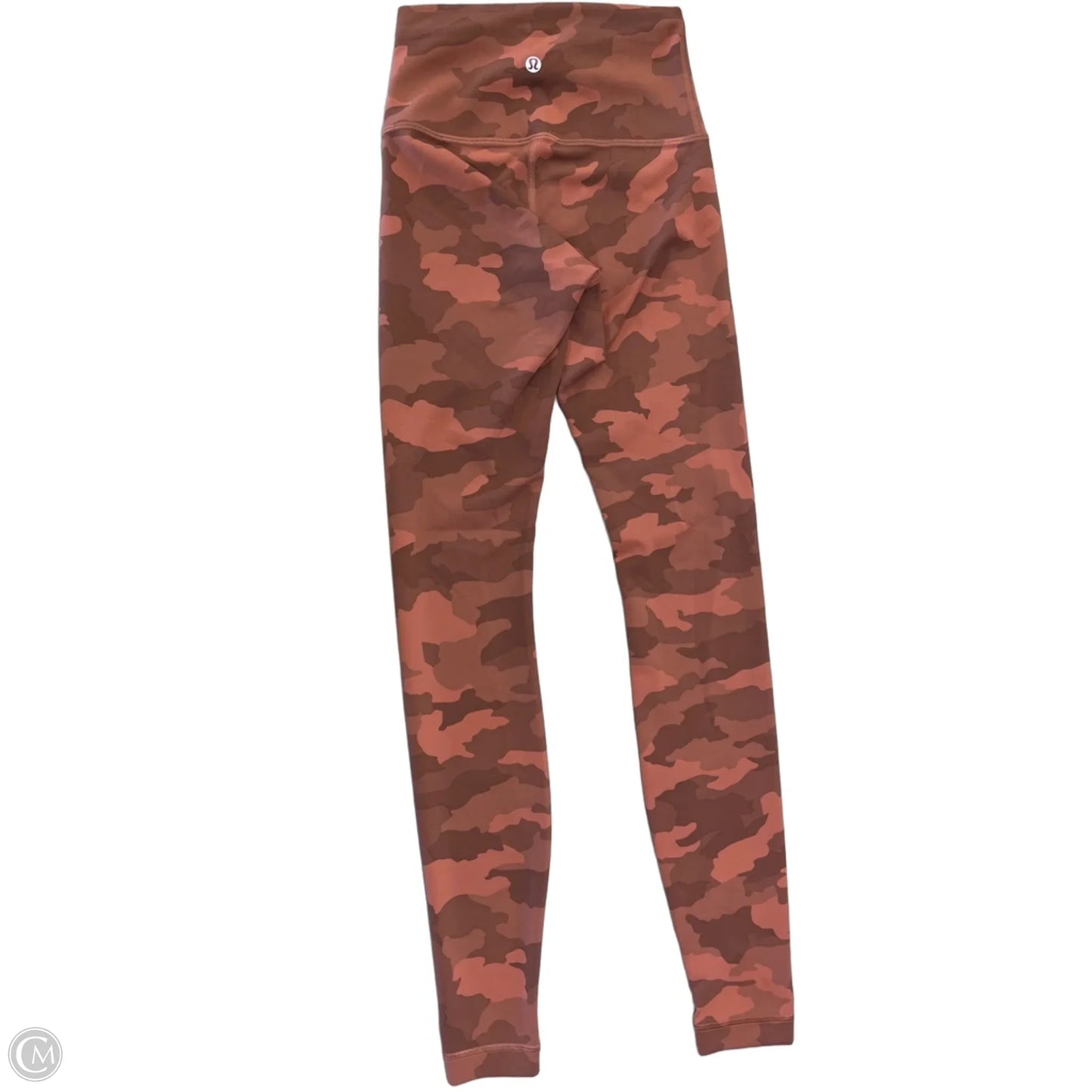 Athletic Leggings By Lululemon In Camouflage Print, Size: Xs