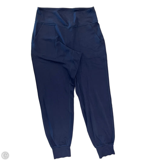 Athletic Pants By Lululemon In Navy, Size: M