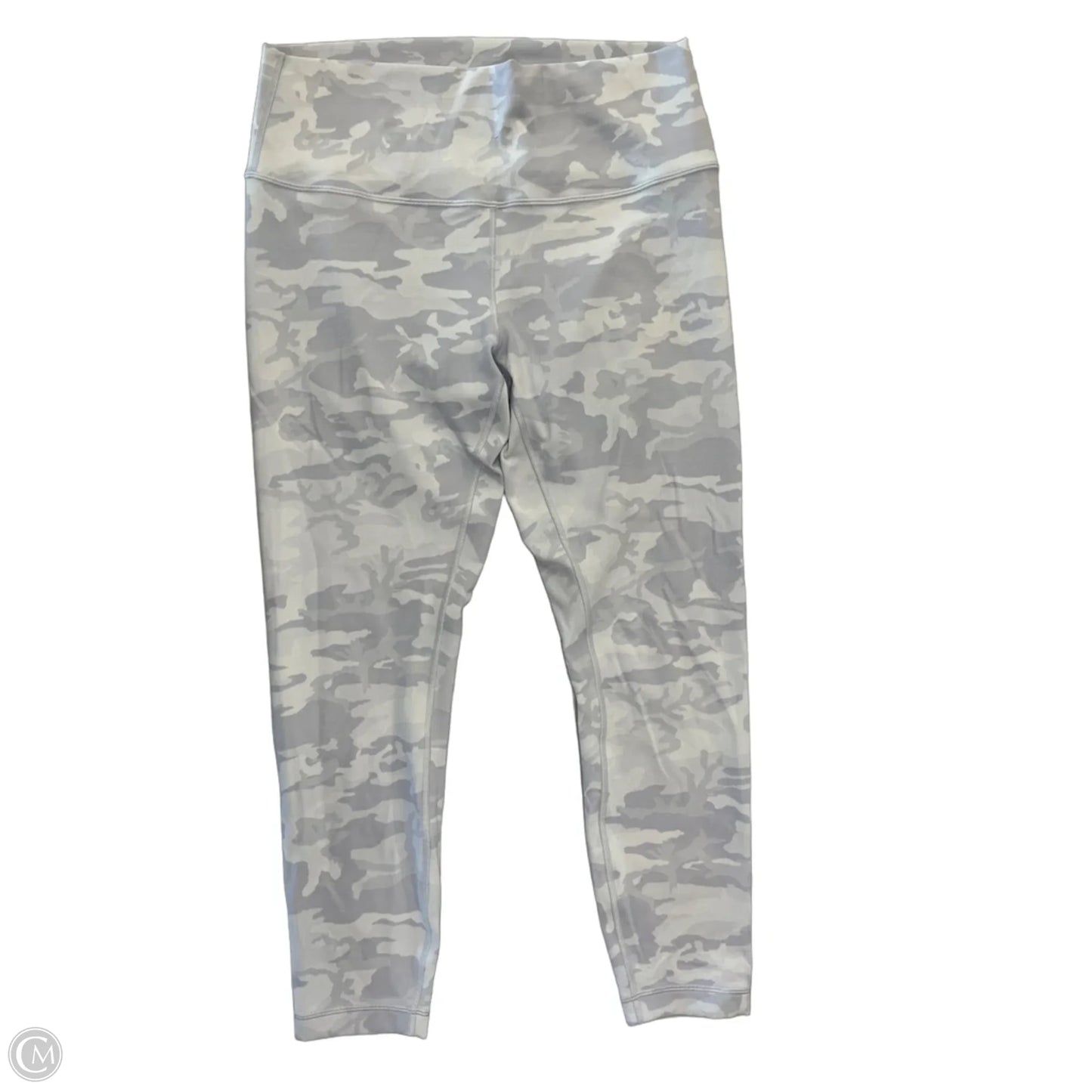 Athletic Leggings By Lululemon In Camouflage Print, Size: L