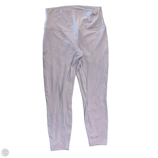 Athletic Leggings By Lululemon In Purple, Size: M