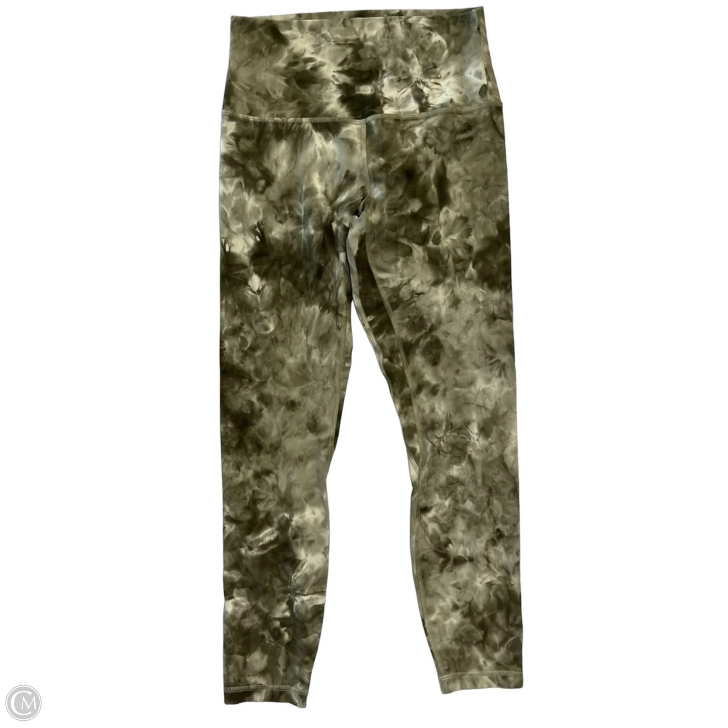 Athletic Leggings By Lululemon In Green, Size: S