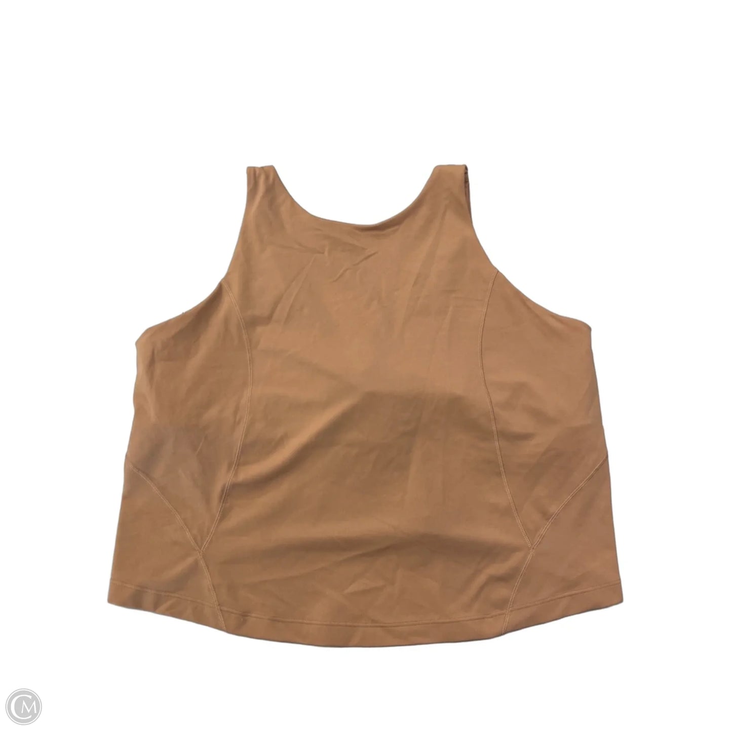Athletic Tank Top By Lululemon In Brown, Size: Xl
