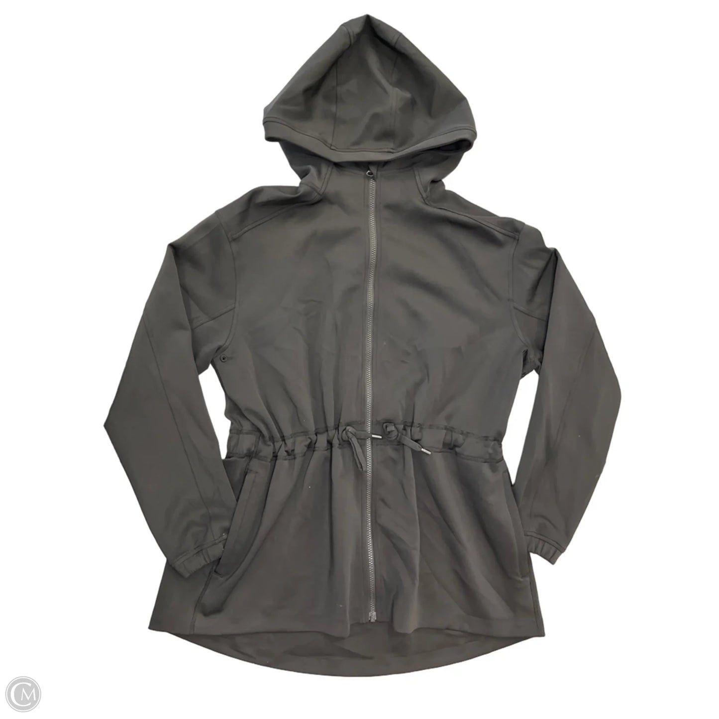 Athletic Jacket By Lululemon In Black, Size: L