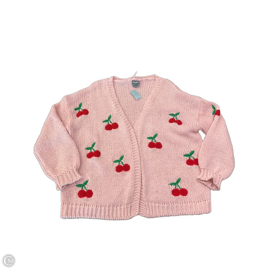 Cardigan By Arula In Pink, Size: 1x