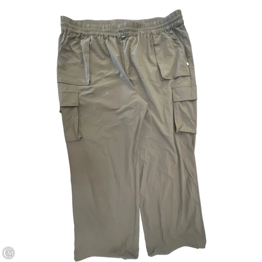 Athletic Pants By Fabletics In Green, Size: 4x