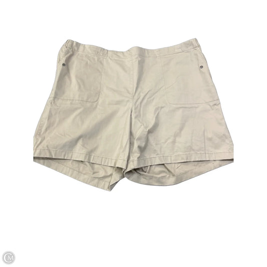 Shorts By J. Jill In Tan, Size: 4x