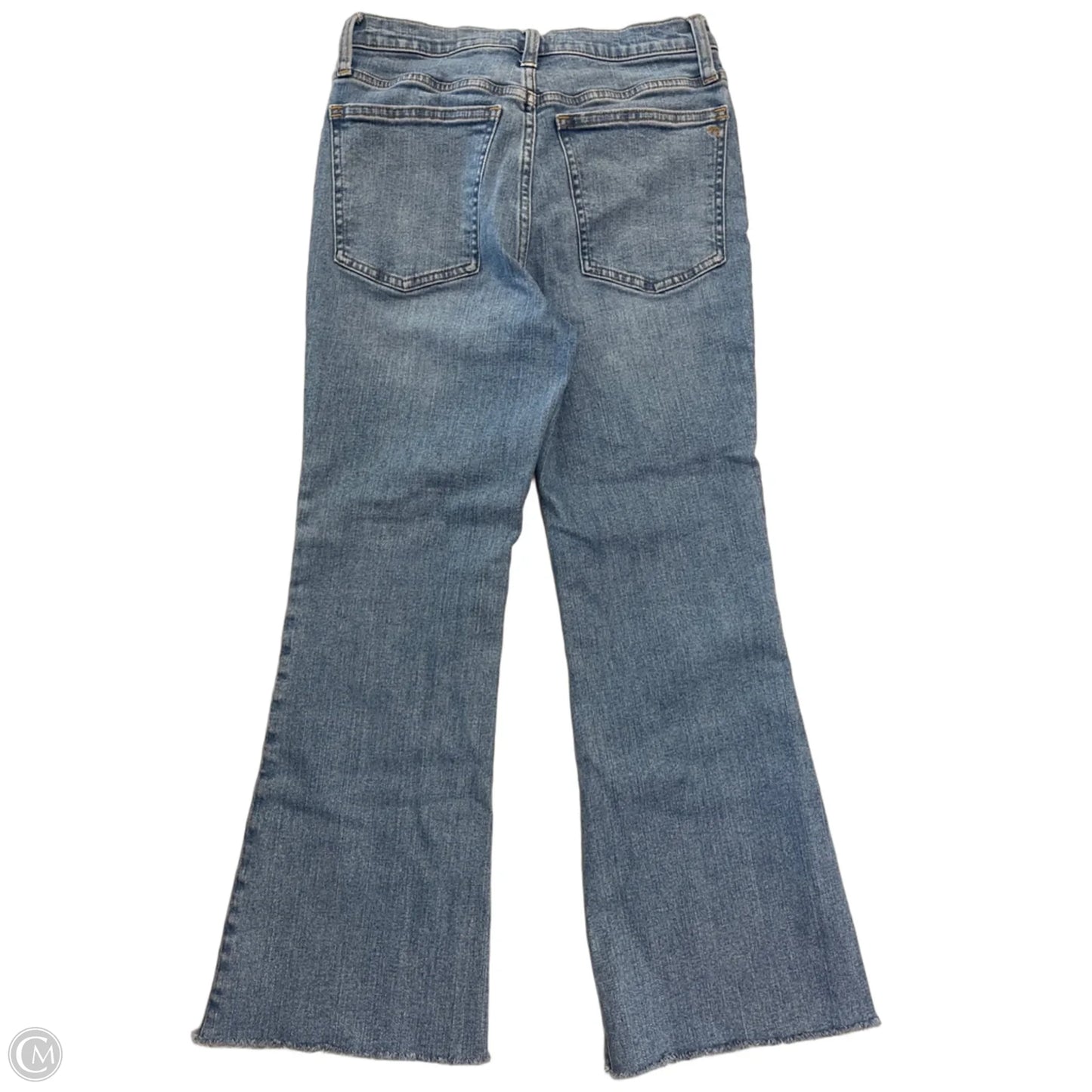 Jeans Flared By Madewell In Blue Denim, Size: 4