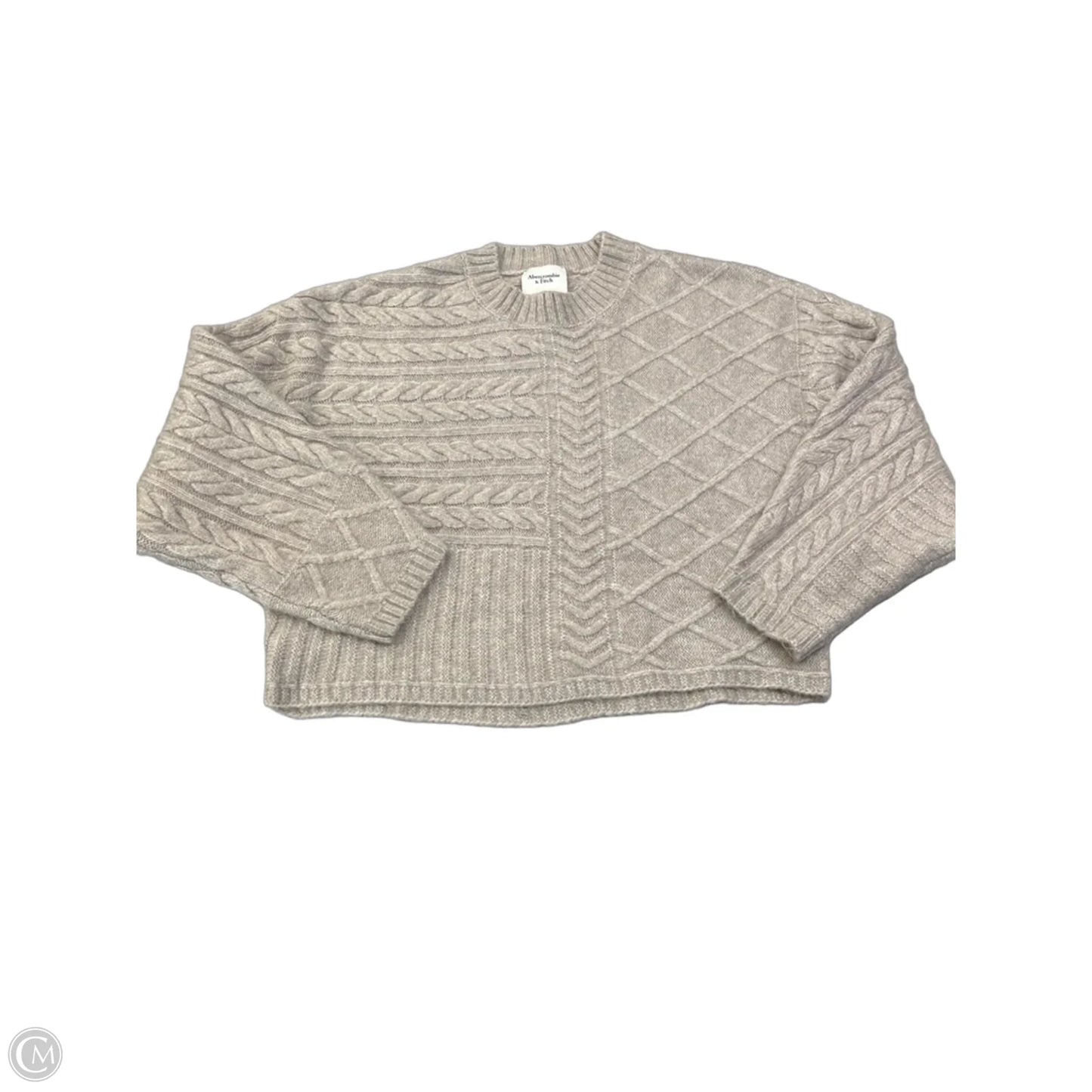 Sweater By Abercrombie And Fitch In Tan, Size: S