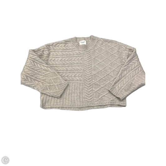 Sweater By Abercrombie And Fitch In Tan, Size: S