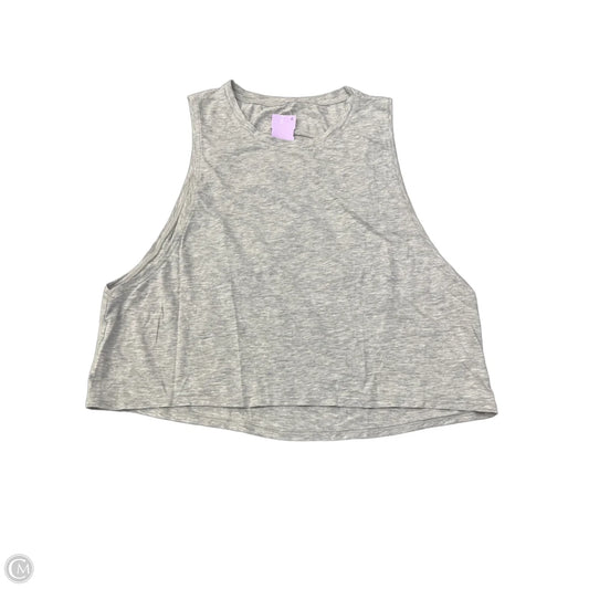 Athletic Tank Top By Lululemon In Grey, Size: M