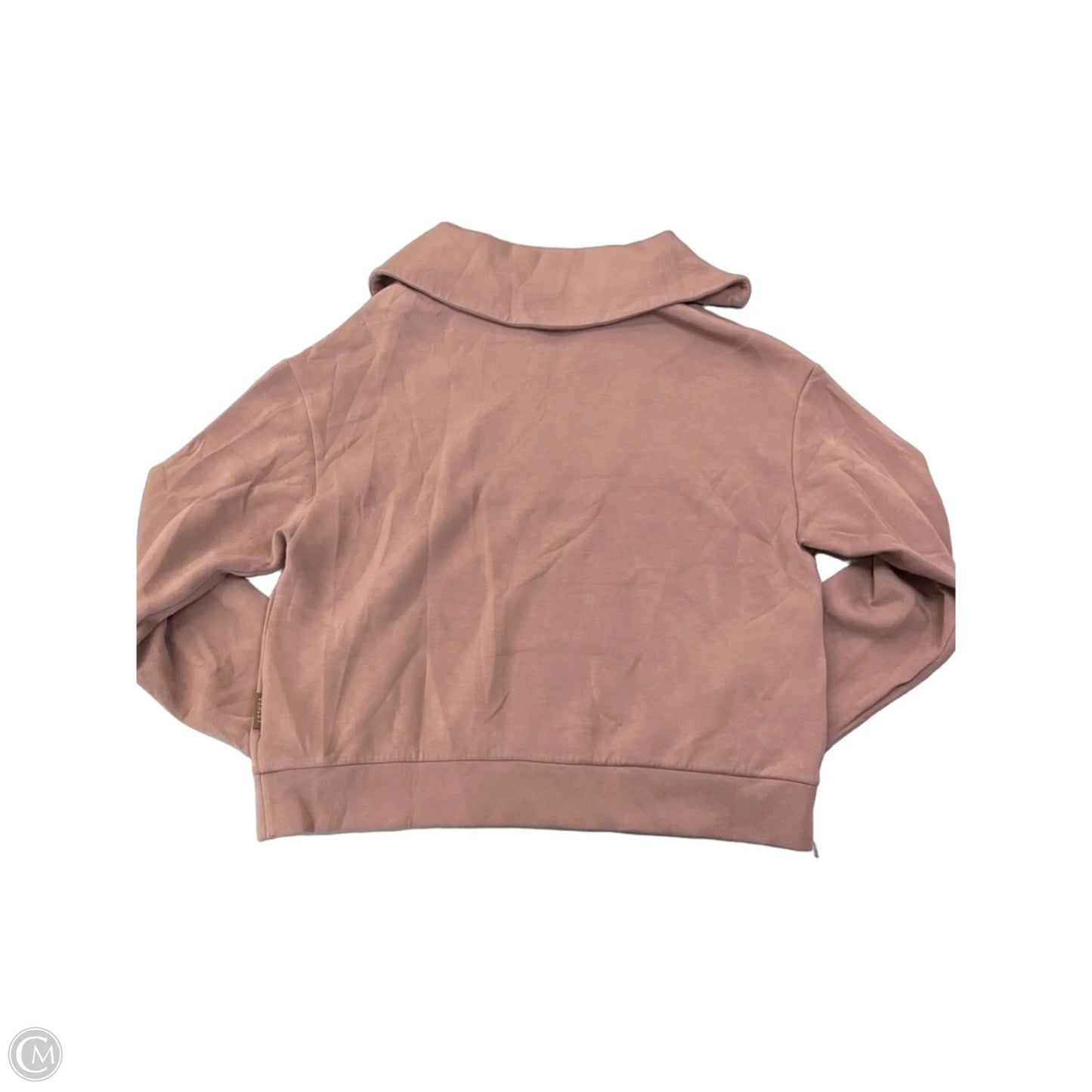 Athletic Sweatshirt Collar By Varley In Brown, Size: Xl