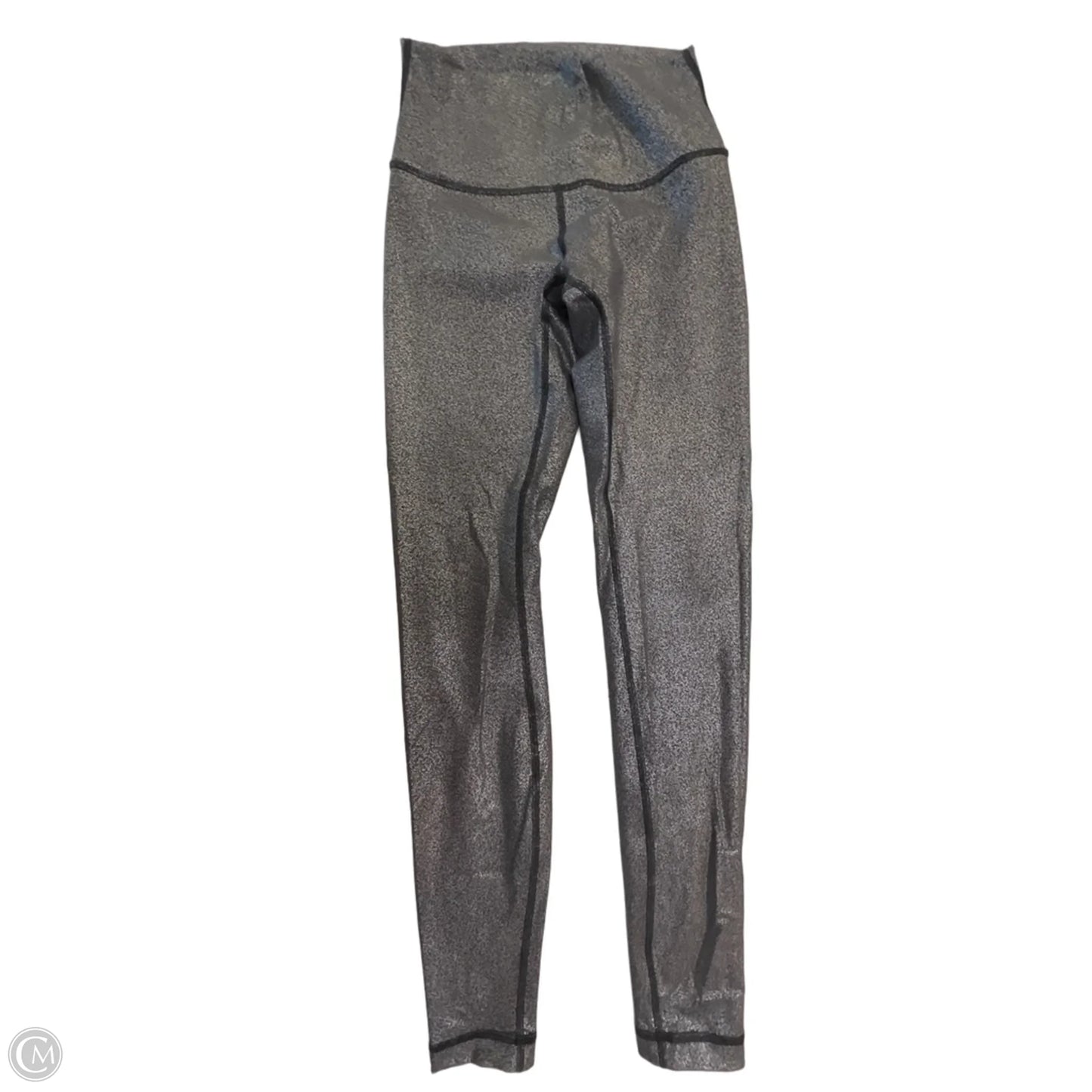 Athletic Leggings By Lululemon In Grey, Size: S