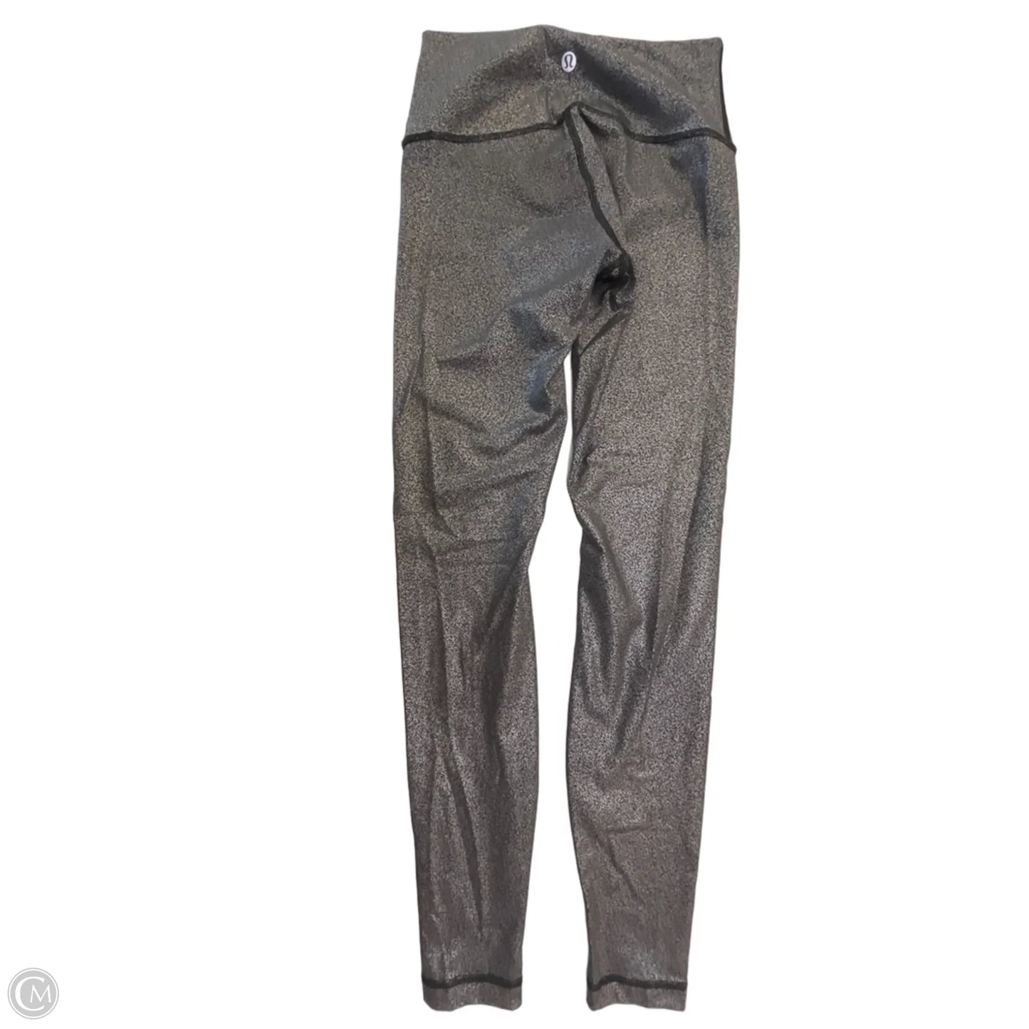 Athletic Leggings By Lululemon In Grey, Size: S