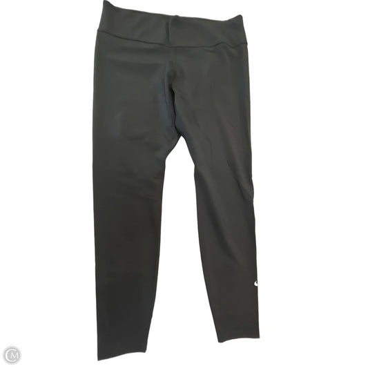 Athletic Leggings By Nike Apparel In Black, Size: Xxl