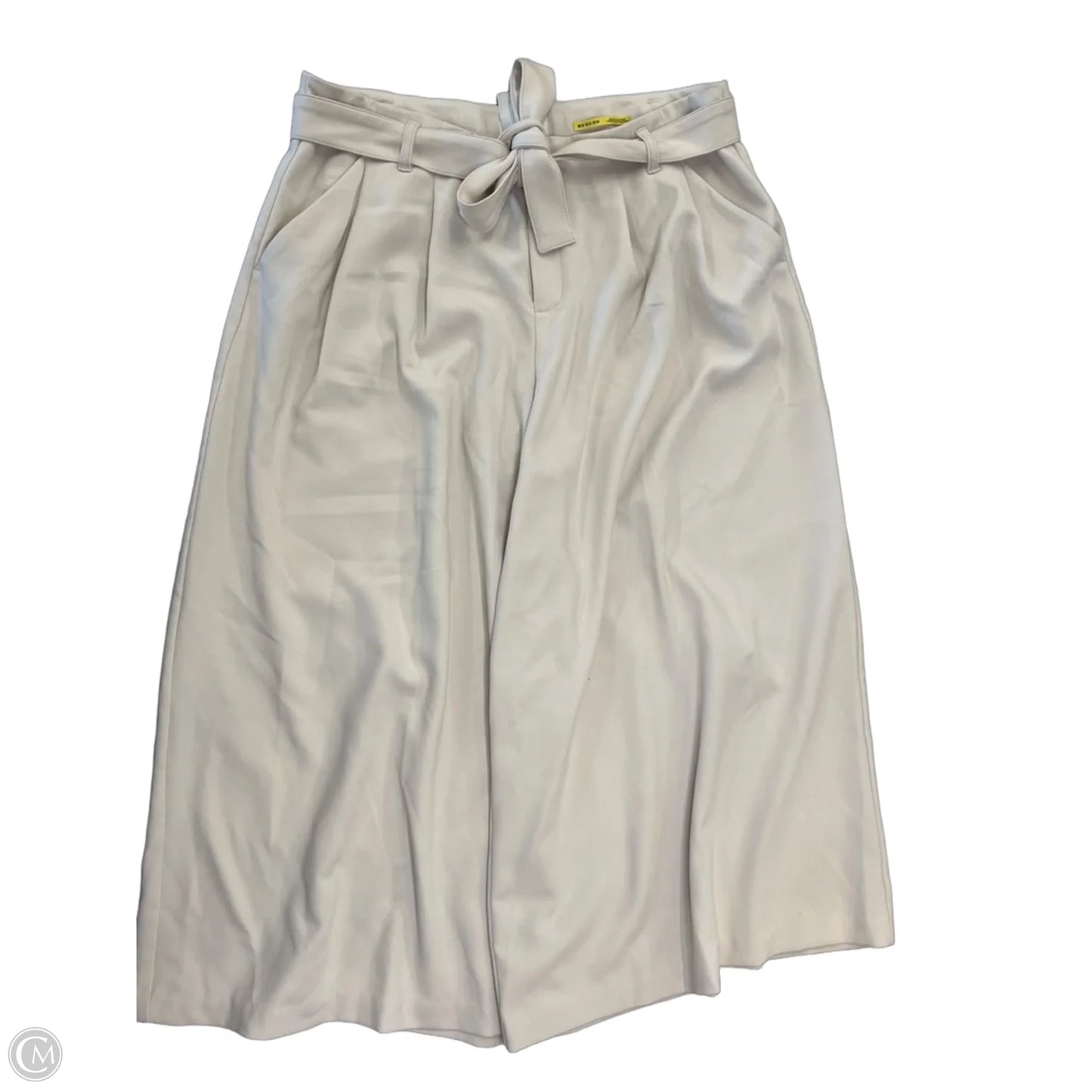 Pants Wide Leg By Maeve In Beige, Size: L