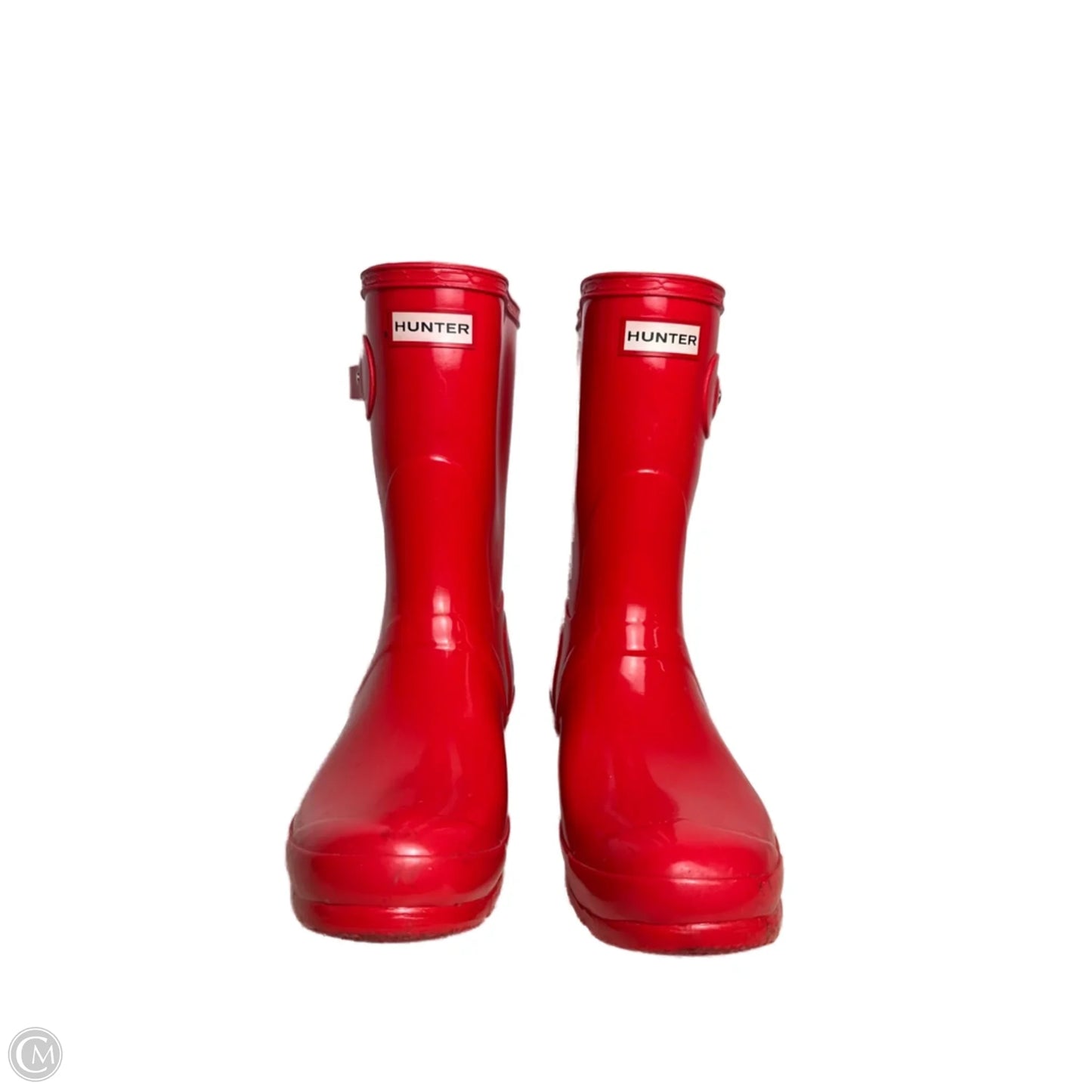 Boots Rain By Hunter In Red, Size: 10