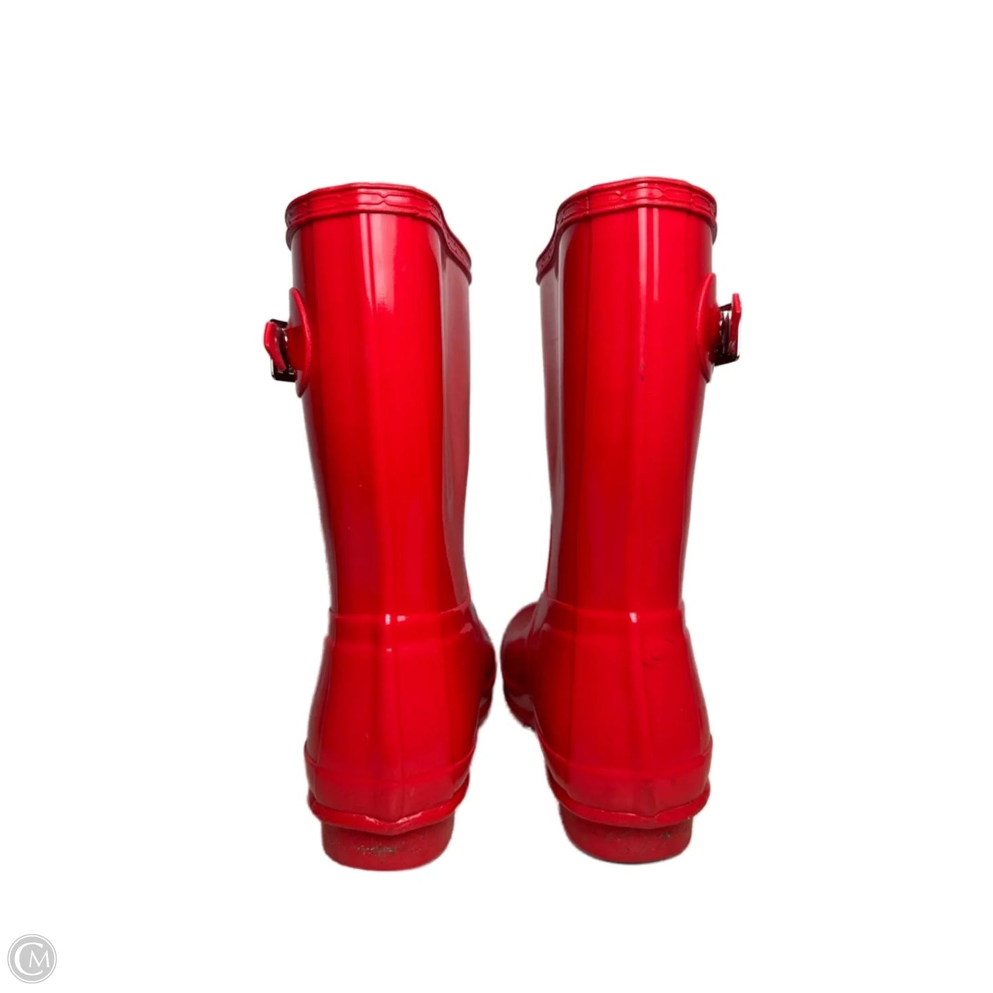 Boots Rain By Hunter In Red, Size: 10