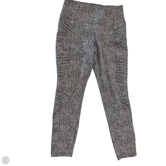 Athletic Leggings By Athleta In Black & White, Size: S