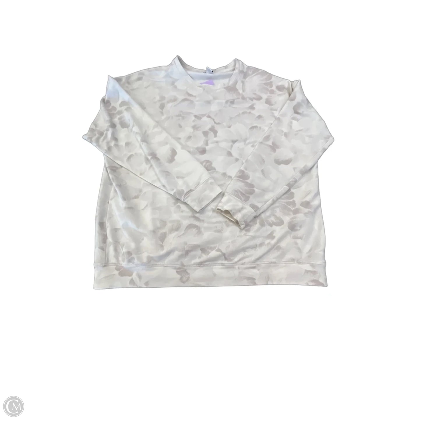 Athletic Sweatshirt Crewneck By Athleta In Grey, Size: L