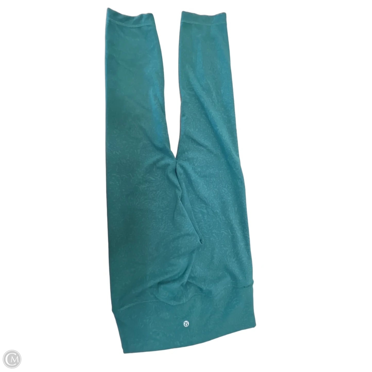 Athletic Leggings By Lululemon In Green, Size: M