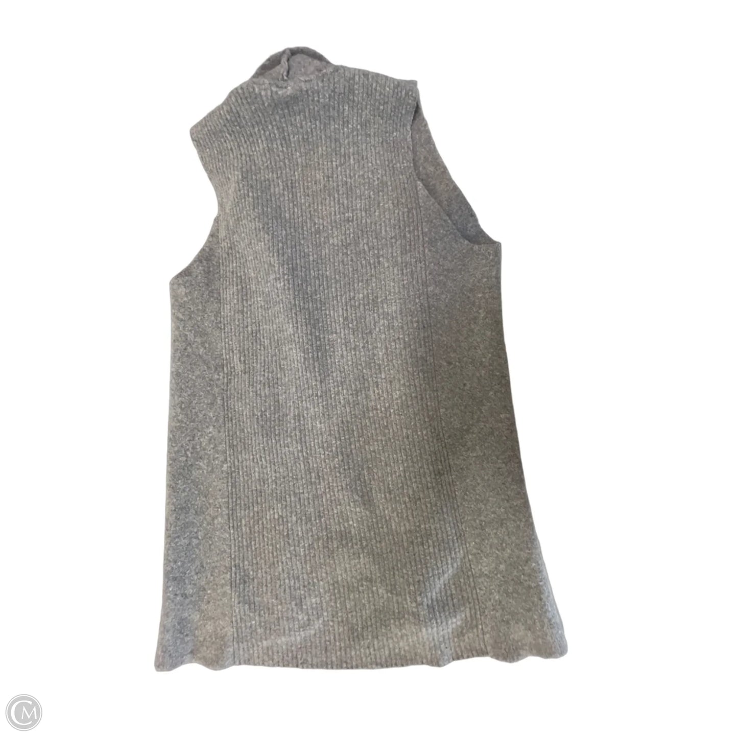Vest Sweater By Moth In Grey, Size: M