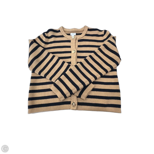 Cardigan By J. Crew In Striped Pattern, Size: S