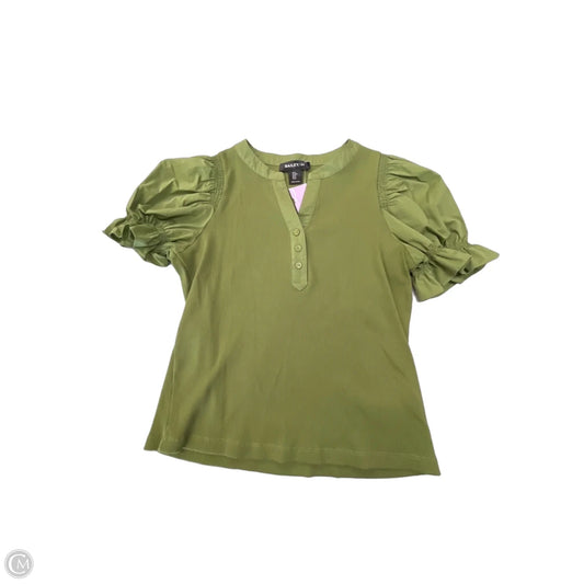 Top Short Sleeve By Bailey 44 In Green, Size: M